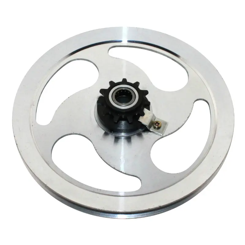 Poulie cyclo aluminium ellipse Peugeot 103 SP-MVL avec pignon 11 dents Sélection P2R