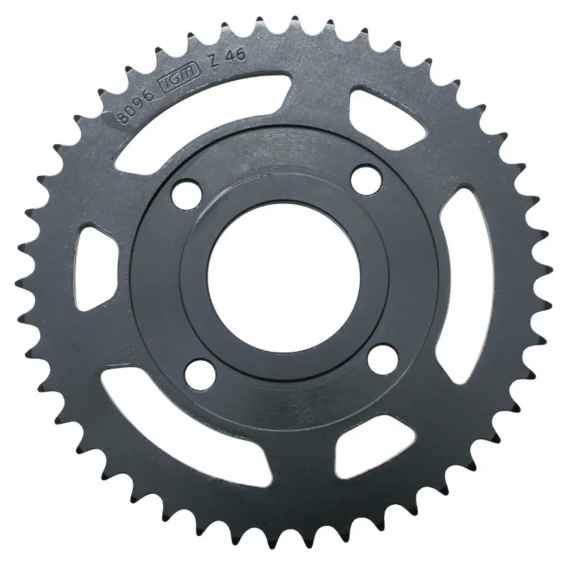 Couronne 50 à boîte adaptable MBK 50 X-Power Yamaha 50 TZR 420 46 DTS alésage 54 mm IGM