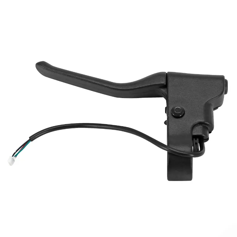 Levier de frein trottinette noir avec interrupteur stop Sélection P2R