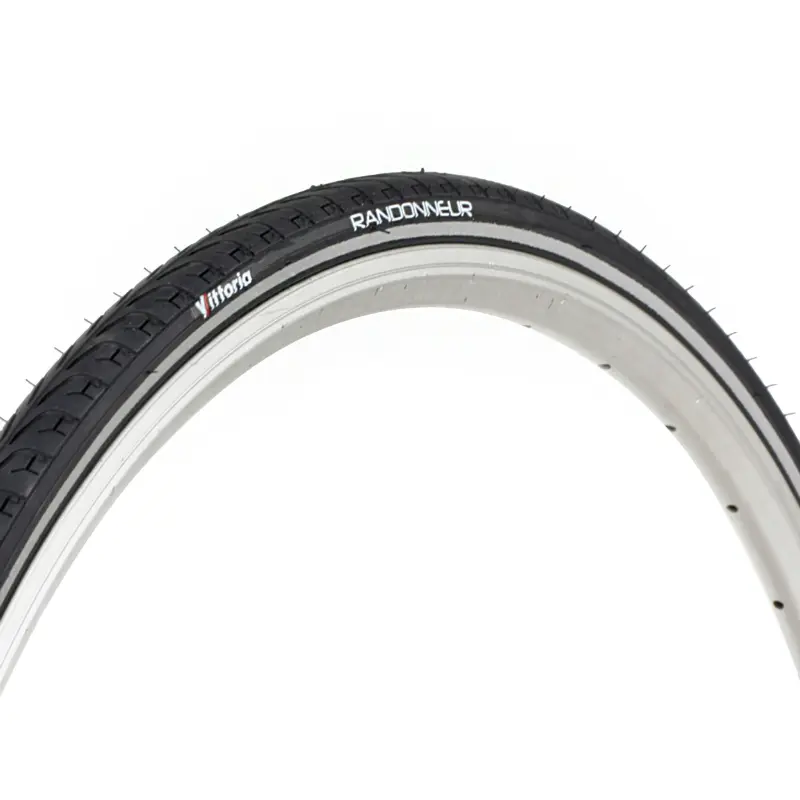Pneu VTC urbain 700 x 28 Vittoria randonneur noir TR (28-622) flanc réflex