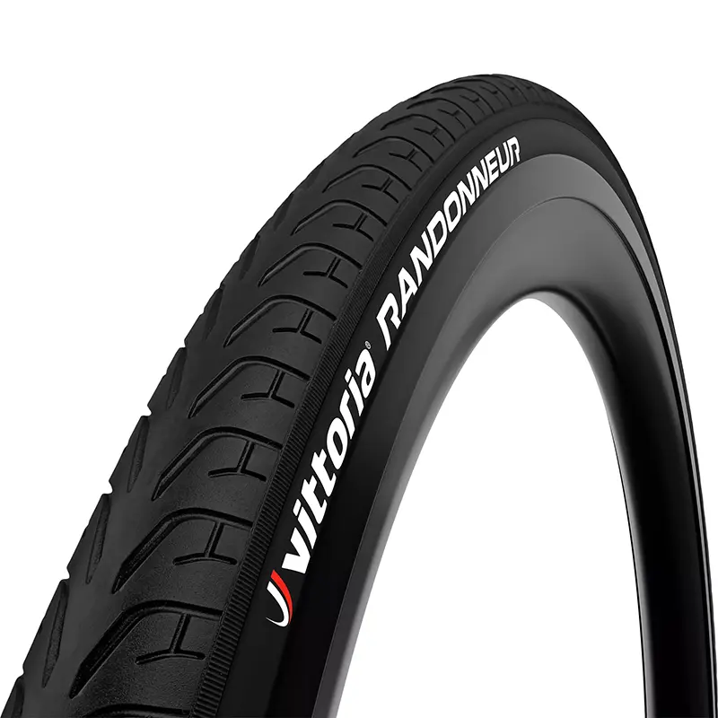 إطار VTC مدني 700 x 35 Vittoria راندونور أسود TR (37-622) جنب عاكس