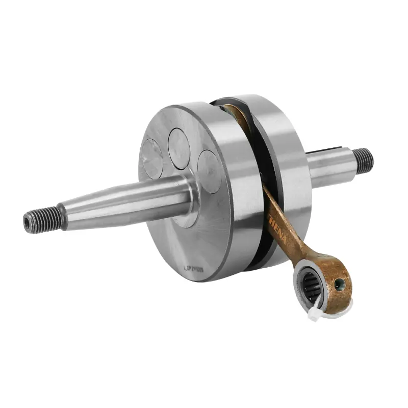 Embiellage-vilebrequin 50 a boite adaptable minarelli 50 AM6 - aprilia 50 RS, RX - peugeot 50 XP6 - rieju 500 RR - yamaha 50 TZR diam axe 12MM renforce -Athena