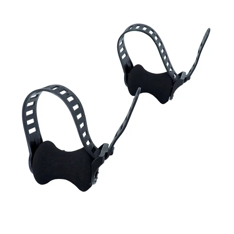 Mottez Kunststoff-Riemen für Fahrradträger mit Schlaumschutz für Rohr 25 mm (2er Pack)