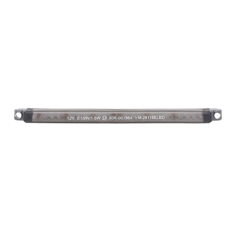 Universeel achterlicht Replay LED balk gerookt 24 LEDs rood CE-gehomologeerd — zicht 2