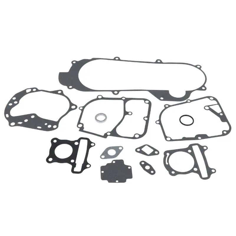 Joint moteur scoot adaptable scoot 50 chinois 4T GY6, 139QMB 10+12 pouces-peugeot 50 kisbee 4T, v-clic-sym 50 orbit 4T-NORAUTO 50 razzo 4T-BAOTIAN 50 BT49QT 4T (pochette 11 joints) -P2R