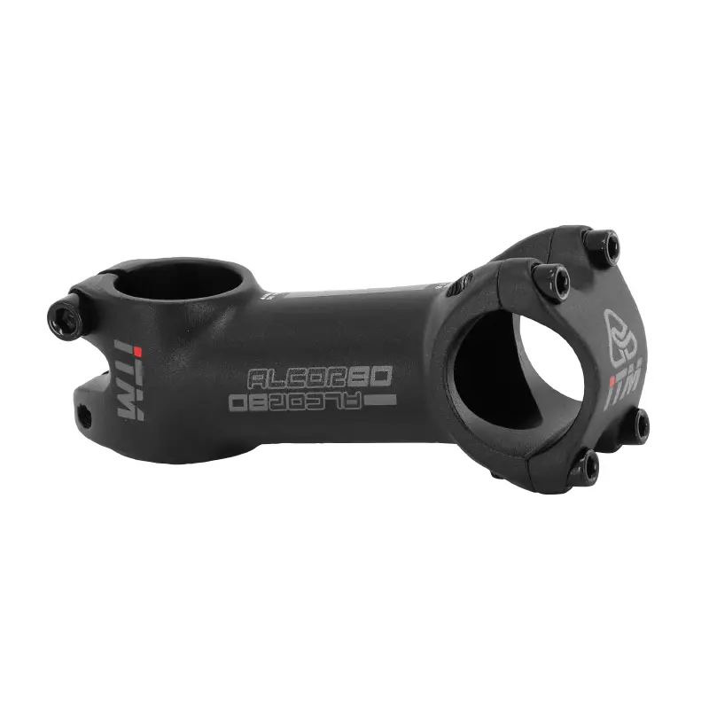 Vorbau ITM Alcor Rennrad-MTB schwarz matt reversibel 31,8 mm Winkel 10° L80 mm