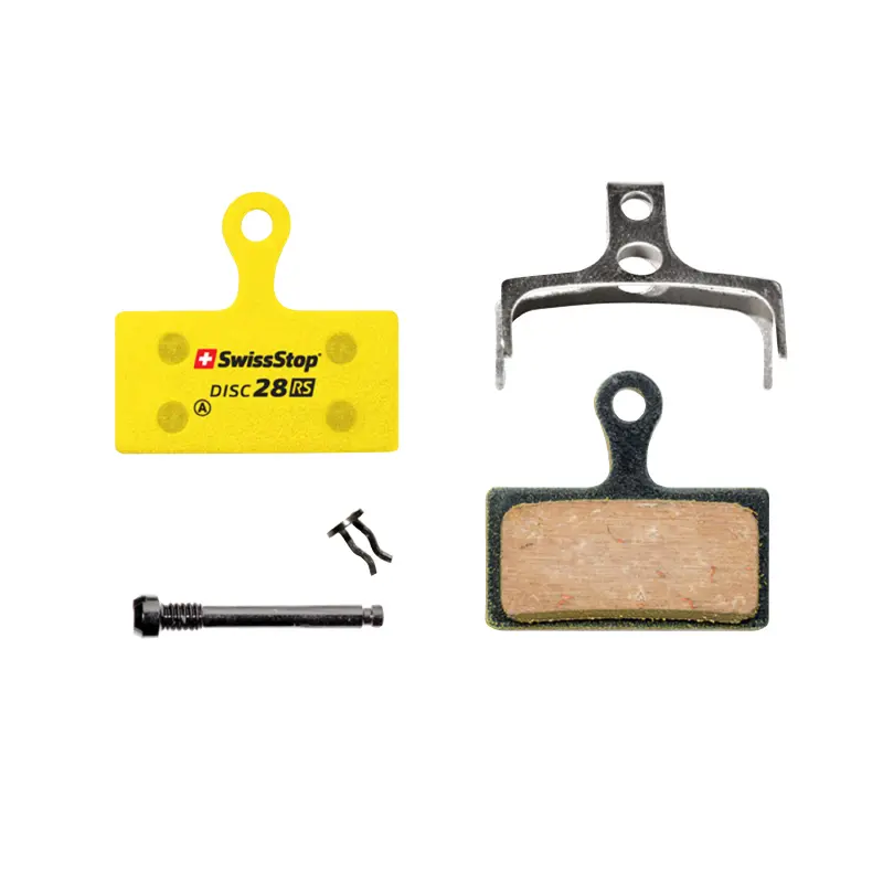 Bremsbeläge VTT Swissstop Organic Shimano XT M8000-M785, XTR M9000-M985, SLX M666-M675, FSA K-Force Disc 28RS (Paar)