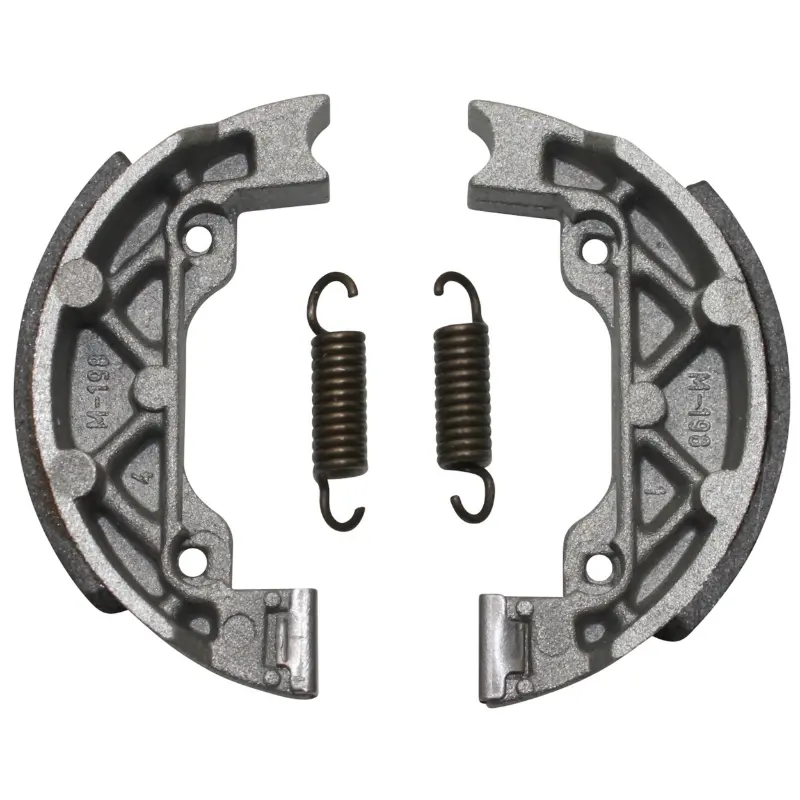 Bremsbacke für Rollerbremszylinder passend für MBK 51 vorne und hinten Durchmesser 80 mm Wabenstruktur Paar