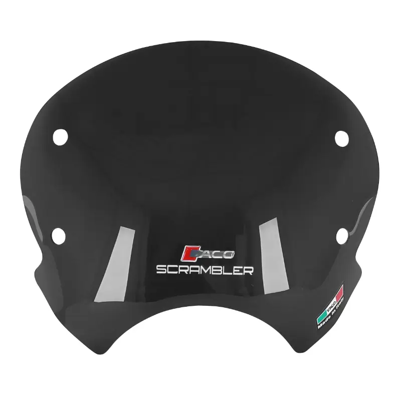 Motorrad-Windschild FACO für Ducati Scrambler 400-800 2015-2019 getönt 300 mm