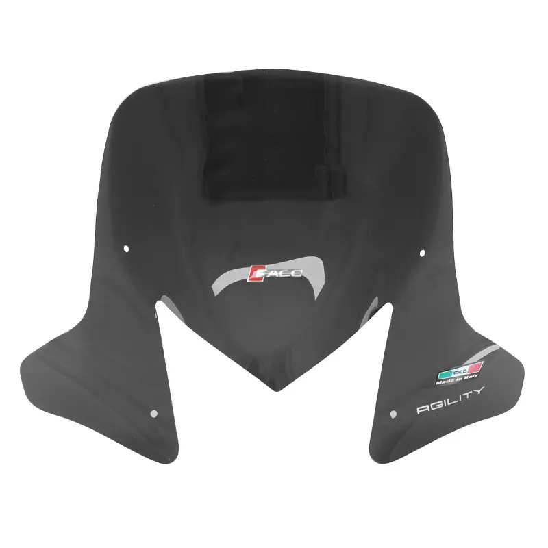 حاجب رياح ماكسي سكوتر لـ kymco 300 agility R16 ABS 2019+ مدخن (ارتفاع 330مم - عرض 465مم) -Faco