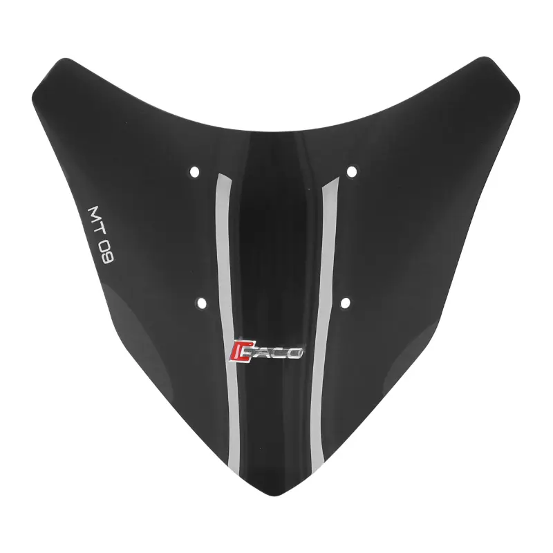 Bulle pare-brise moto Yamaha MT-09 900 2017+ fumée hauteur 290 mm FACO