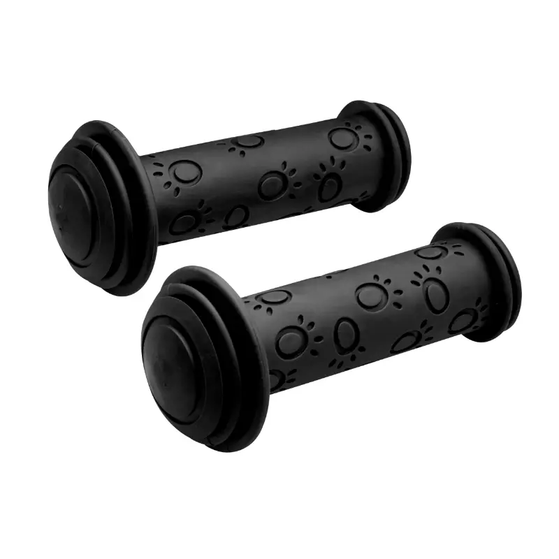 City Lenkergriff Herrmans Kinder schwarz mit Stossschutz L115 mm (Paar) Durchm. 20 mm