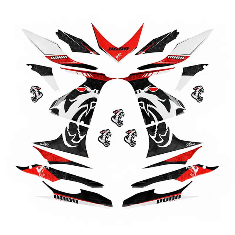 Aufkleber-Sticker-Dekorsatz Roller voca für MBK 50 nitro 1997-2012-yamaha 50 aerox 1997-2012