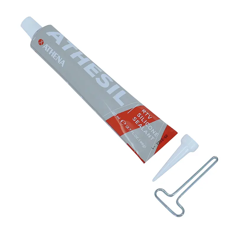 Pâte à joint Athena Athésil silicone gris anthracite 80 ml