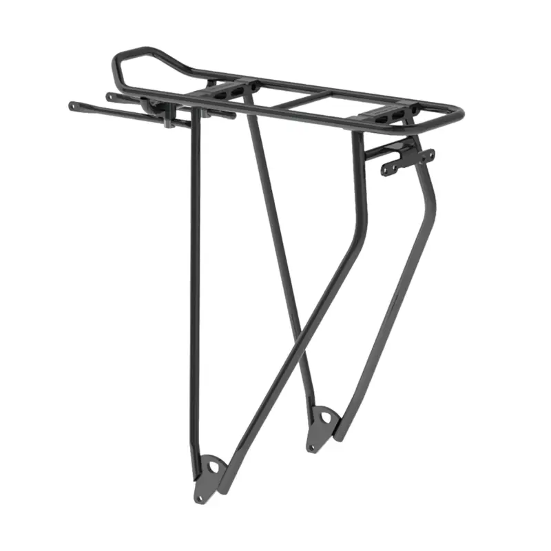 Racktime Boost It Hinterrad-Gepäckträger schwarz 29" mit Federklemme - max. Belastung 25 kg