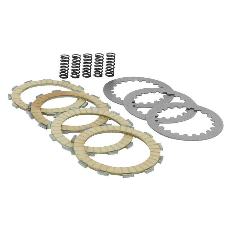 Disque d'embrayage Stage 6 racing carbone pour Derbi 50 Senda, GPR Gilera 50 SMT, RCR (kit complet 4 disques garnis)