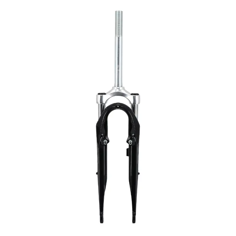 Trekkingbike-Gabel 28" Zoom Aluminium Feder schwarz Federweg 45 mm Gewindestecker 1"-22,2 kompatibel mit V-Brake und Scheibe — Ansicht 2