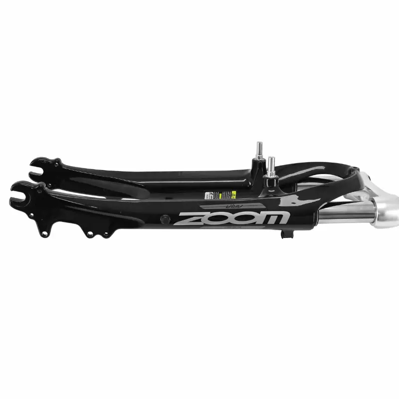 Trekkingbike-Gabel 28" Zoom Aluminium Feder schwarz Federweg 45 mm Gewindestecker 1"-22,2 kompatibel mit V-Brake und Scheibe — Ansicht 3