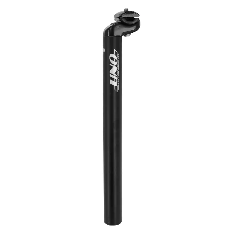 روڈ-ماؤنٹین بائیک سیڈل پوسٹ P2R سیاہ آفسیٹ قطر 31.6 لمبائی 350MM