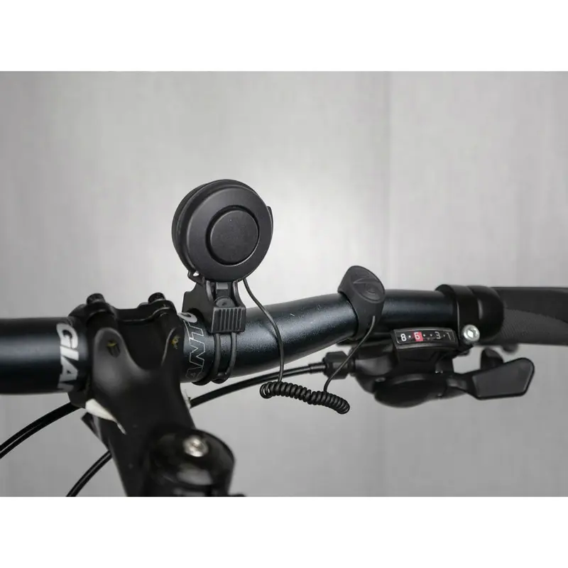 Fahrradklingel Warnsignal für E-Bike E-Scooter wiederaufladbar USB 4 Töne 110-120 dB Auswahl P2R — Ansicht 3