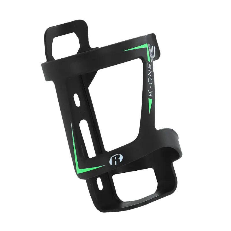 Flaschenhalter ROTO Composite Slide K-One schwarz Dekoration grün seitlicher Ausgang E-Bike