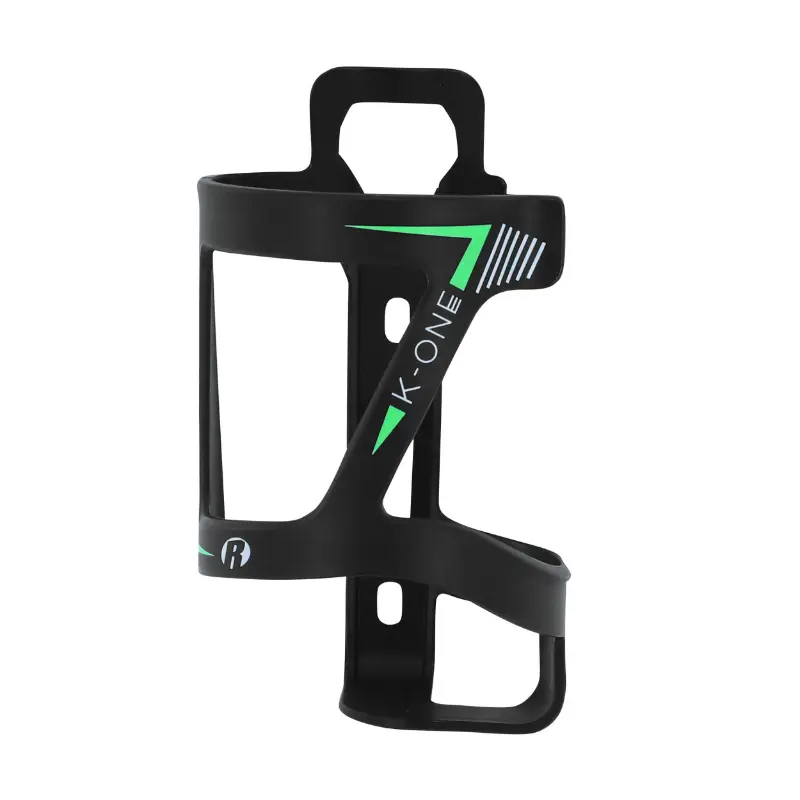 ボトルケージ ROTO コンポジット スライド K-One ブラック グリーンデコレーション サイドアウトレット 電動アシスト自転車用 — 第2ビュー
