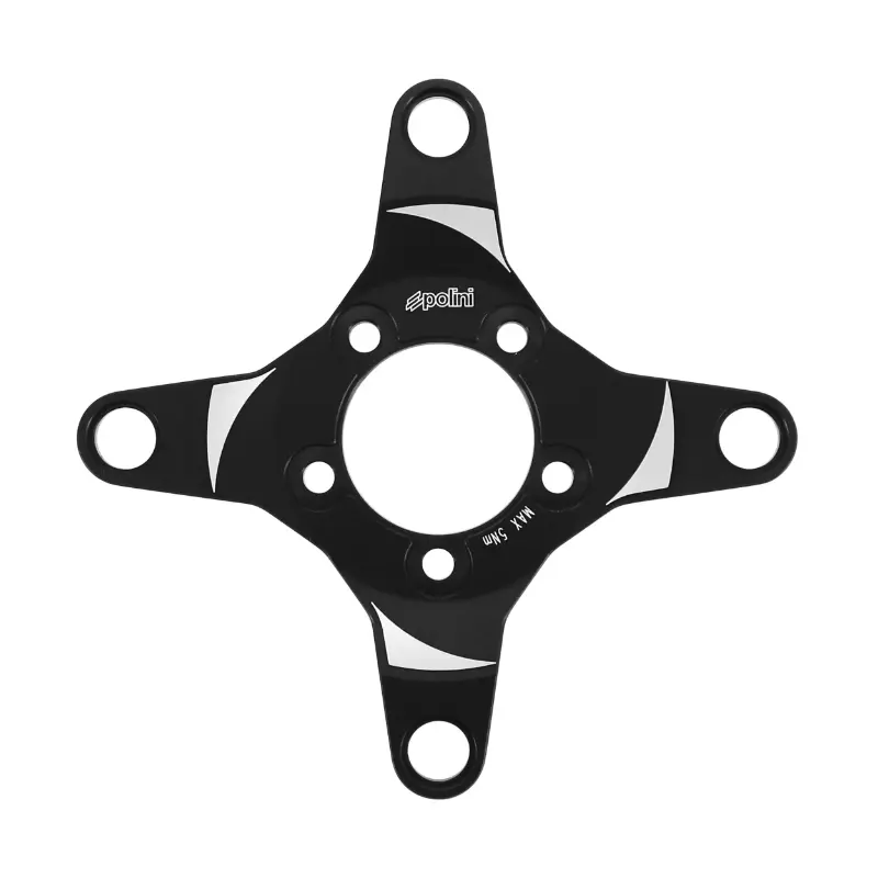 Plateau Spider Étoile Polini EP3 VTT Monoplateau 4 Fixations CNC Ref 955.120.004
