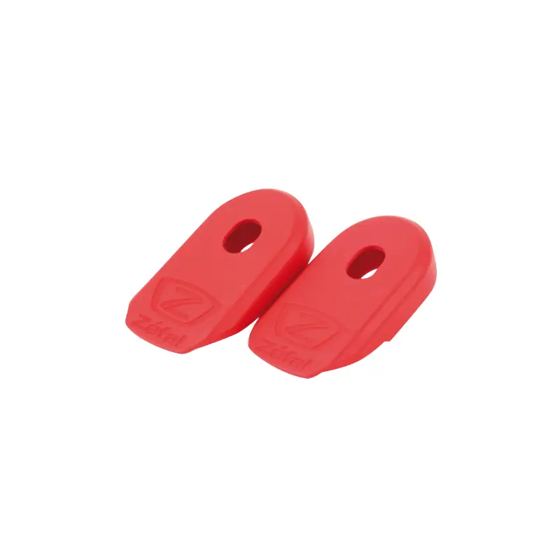 Protection manivelle Zefal Crank Armor rouge (paire) 57x39x17mm