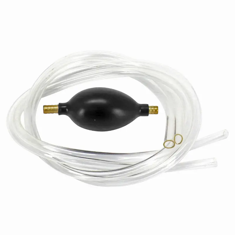Pompe à main siphon pour circuit air-huile P2R - Durite 8 mm - 1 m de chaque côté