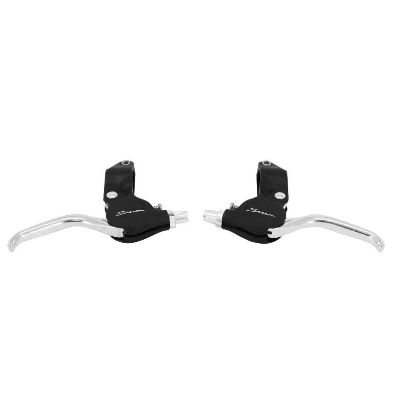 Levier de frein V-Brake VTT enfant Newton aluminium-résine noir anti-pincement Sélection P2R