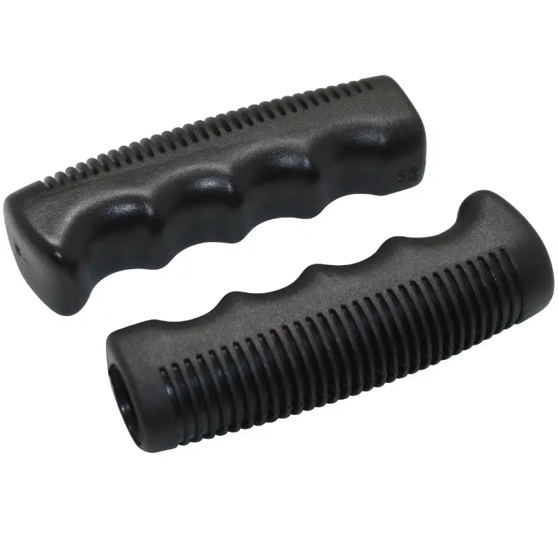 Poignée City caoutchouc noir préformée 110 mm (paire) D.22 P2R