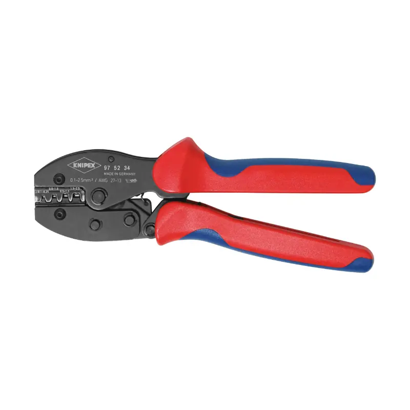 Crimpzange Profi Knipex Preciforce kompakt 220 mm ergonomischer Griff (97 52 34)