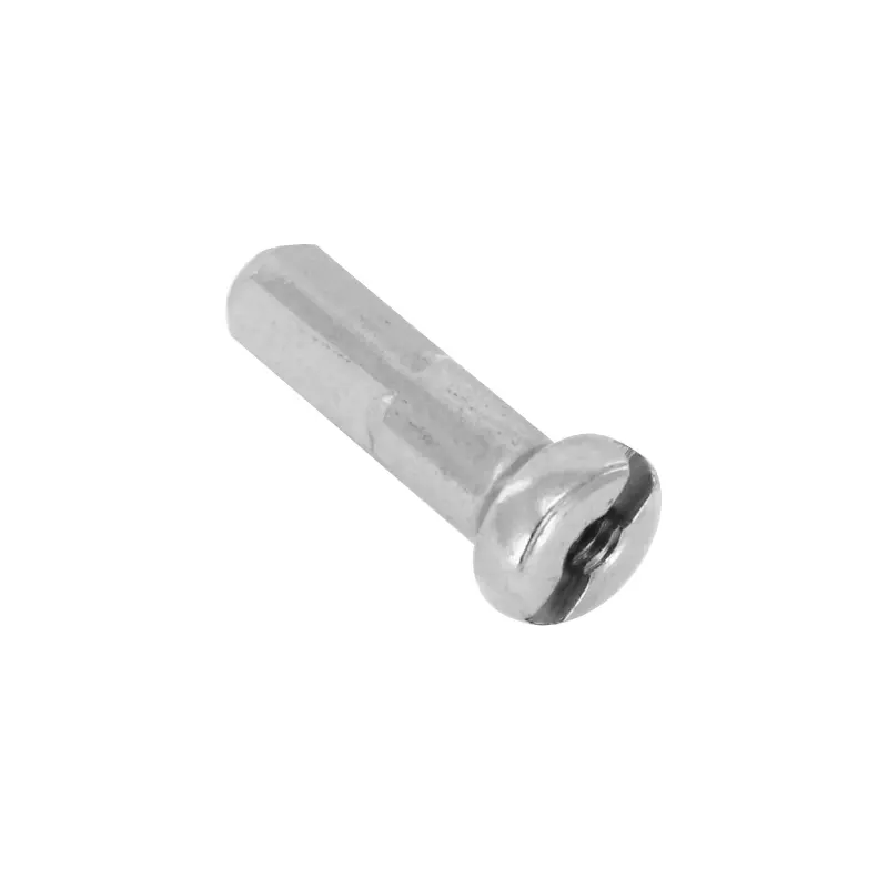Đai ốc căm MACH1 14 mm nhôm bạc cho căm 2 mm Sélection P2R