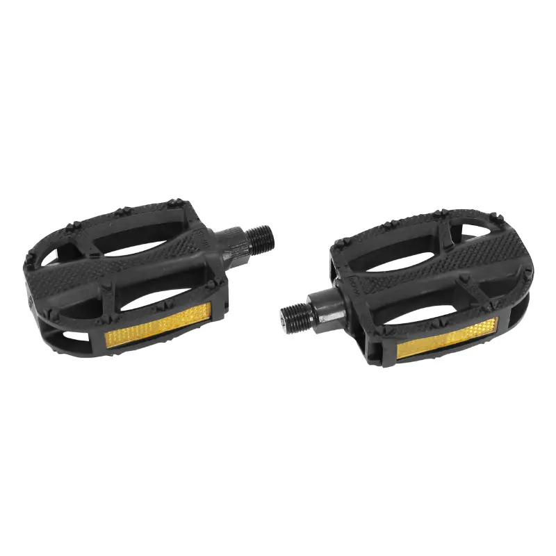 Pédale city Marwi noir SP481 résine filetage 1/2" (la paire)