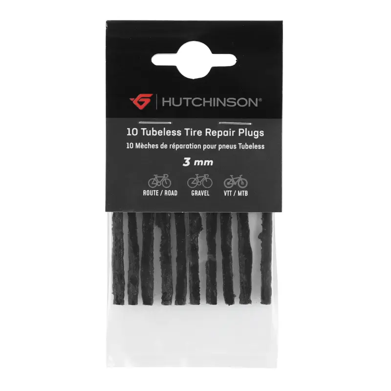 Mèche pneu tubeless VTT Hutchinson 3 mm (x10)