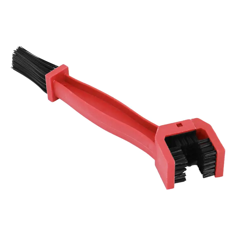 Brosse-pinceau de nettoyage chaîne moto P2R rouge