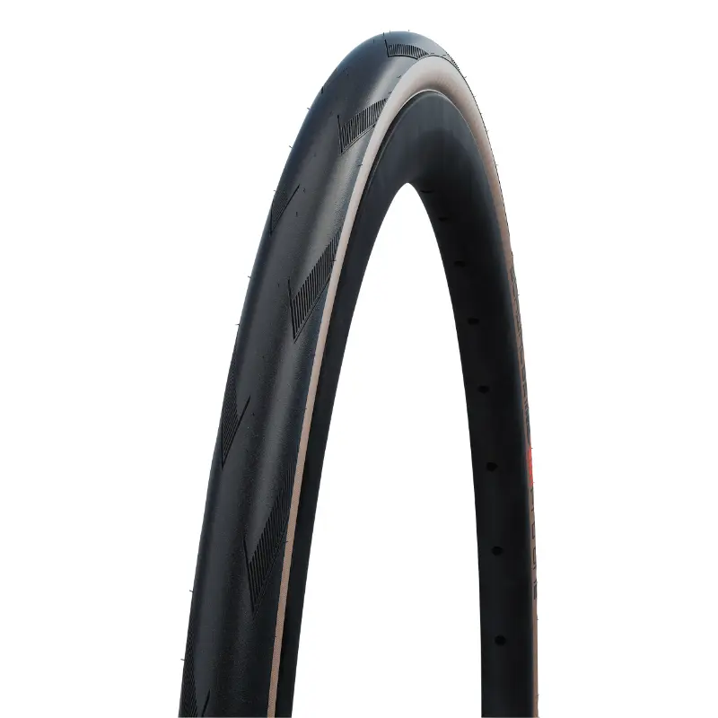 Rennreifen Schwalbe Pro One Super Race 700 x 25 Tubeless Ready schwarz-beige