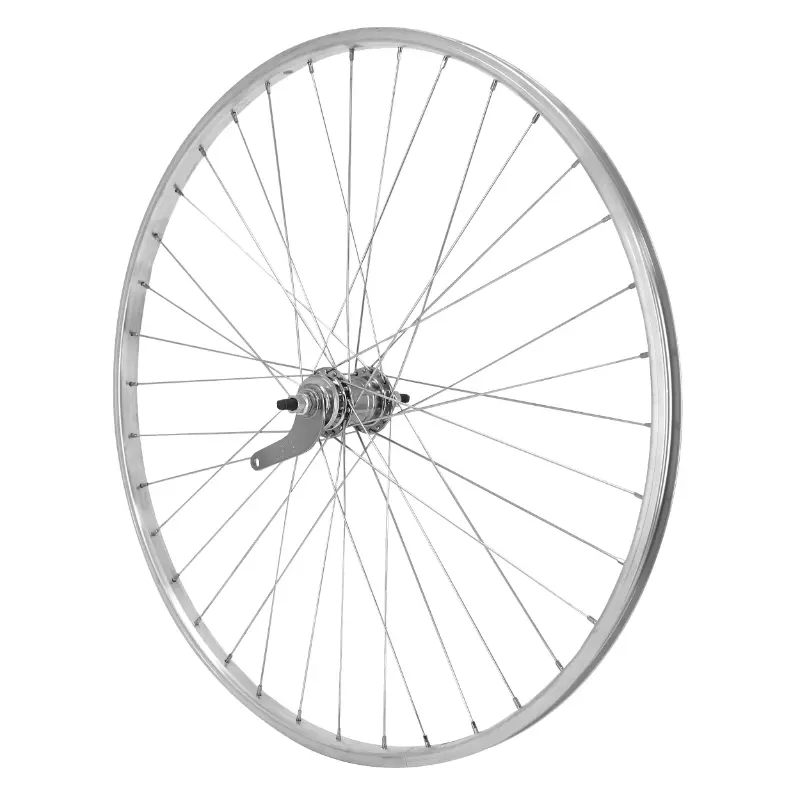 Hinterrad city Velox 700 x 35 - 28" Alufelge Stahlnabe Rücktritt 1V mit Ritzel (35-622)