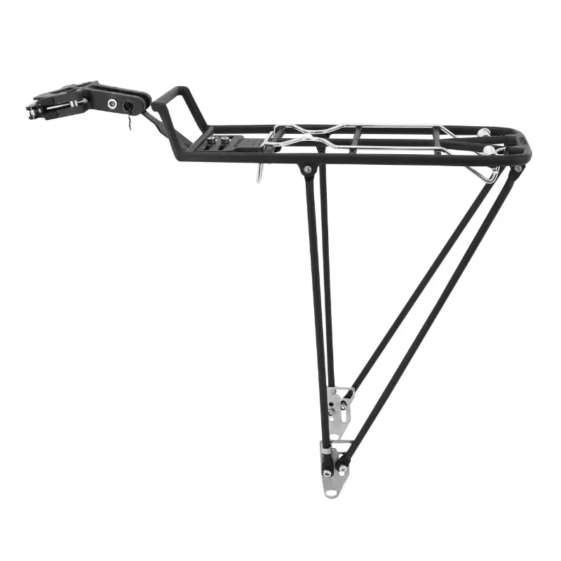 Φορείο ποδηλάτου πίσω Pletscher Quick Rack αλουμινίου μαύρο σε σωλήνα σέλας 24-35 mm — προβολή 2