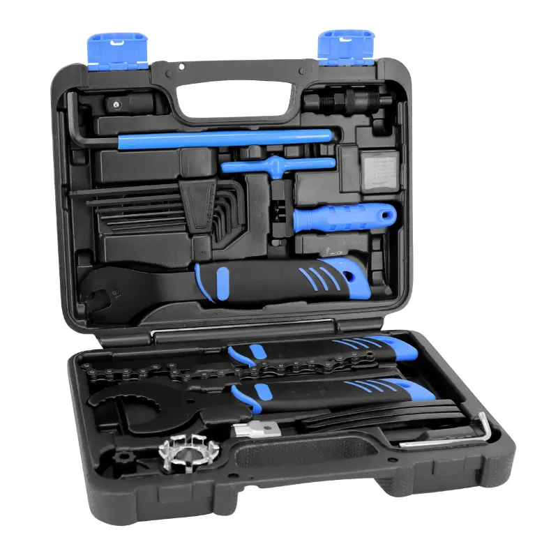 Coffret malette entretien et réparation vélo 21 outils P2R