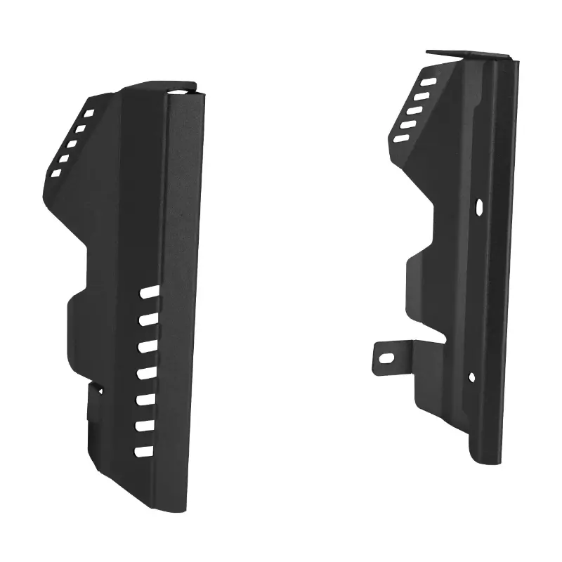 Cache latéral radiateur AVOC Yamaha MT-07 700 2014-2017 inox noir (paire)