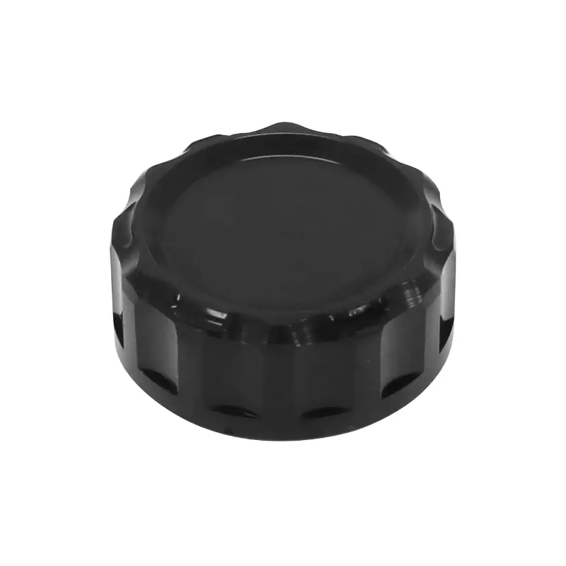 Tapa de depósito de líquido de freno trasero Yamaha MT-07 700 2014-2016 aluminio anodizado negro