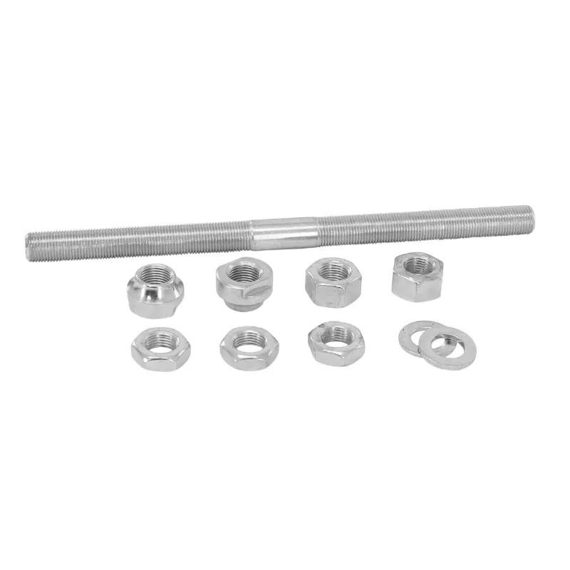 Axe de roue cyclo diam 11 x 100 x 180 mm sans cage à bille Sélection P2R