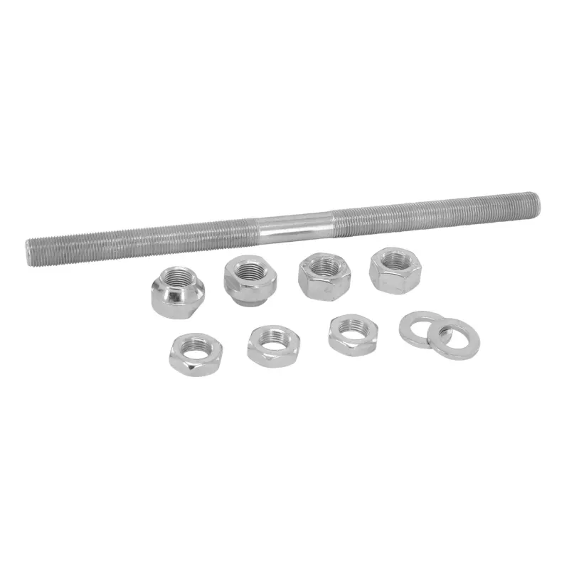 Axe de roue cyclo diamètre 11 x 100 x 200 mm sans cage à bille Sélection P2R
