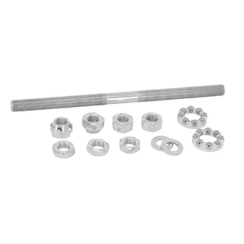 Axe de roue cyclo diam 11 x 100 x 200 mm complet Sélection P2R