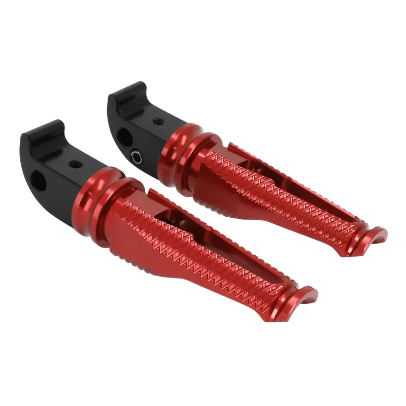 Repose-pieds arrière AVOC pour Yamaha MT-07 700 alu CNC anodisé rouge (paire)