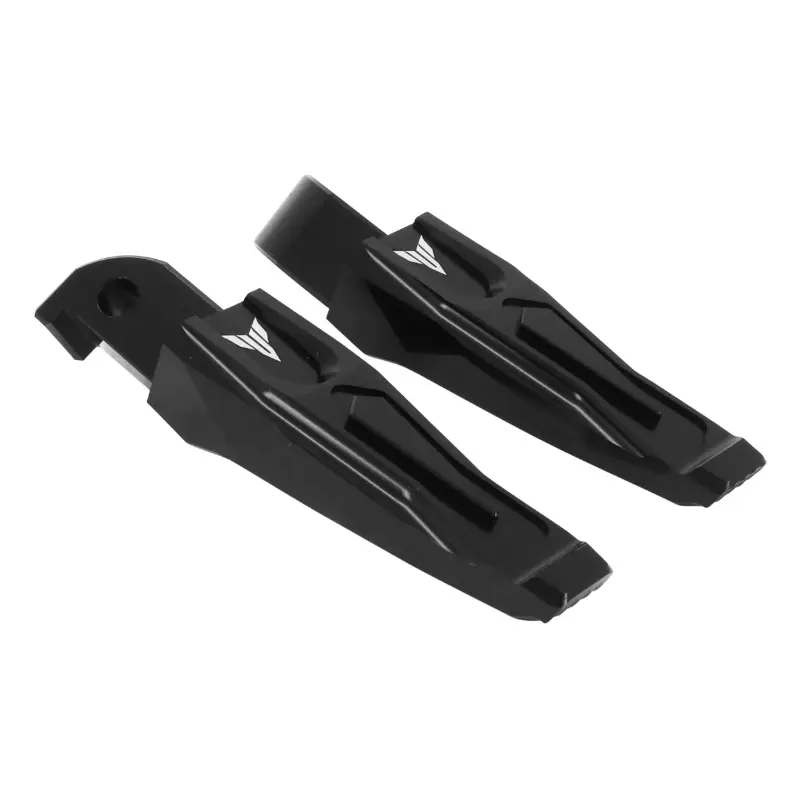 Hintere Fußrasten Aluminium CNC schwarz eloxiert Yamaha MT-07 700 AVOC (Paar)