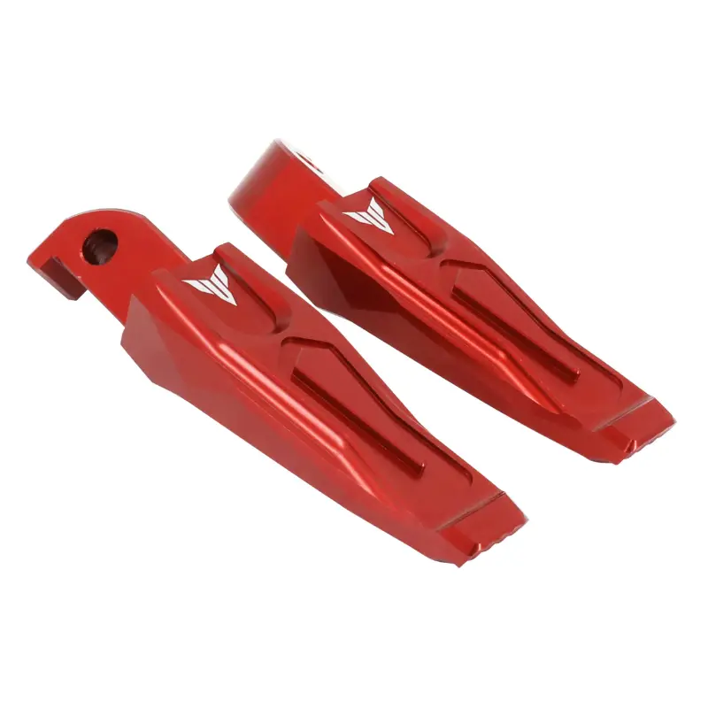 Repose-pieds arrière AVOC pour Yamaha MT-07 700 alu CNC anodisé rouge (paire)