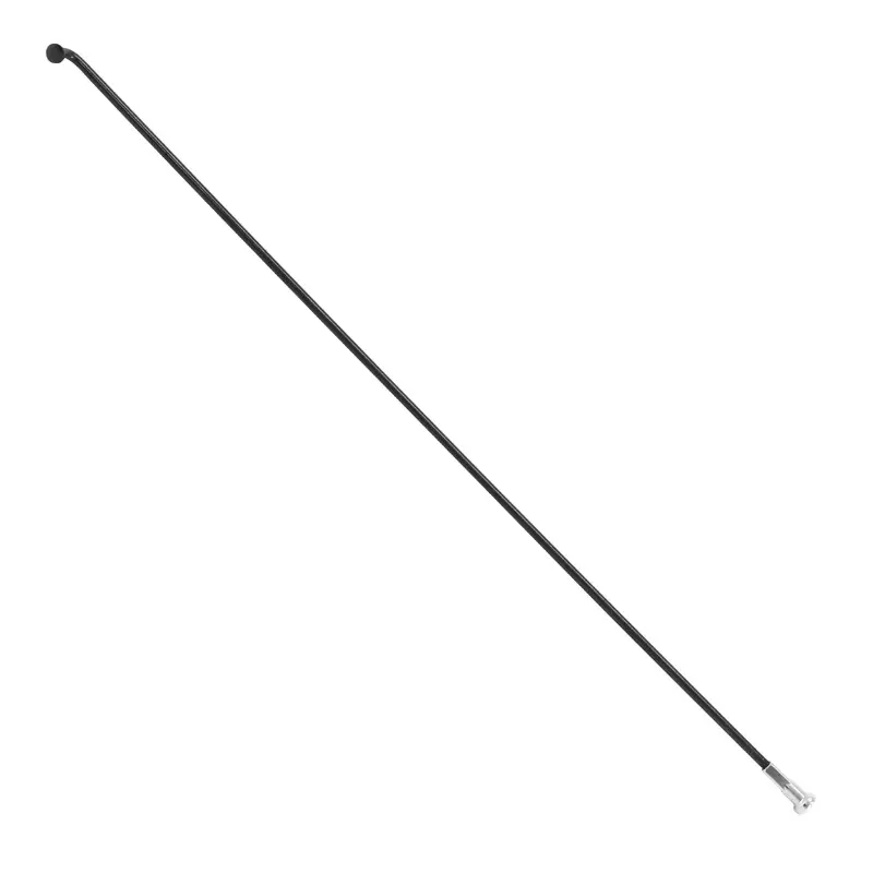 Rayon Leader Fox noir tête coudée LG 233 diam 2,3 mm