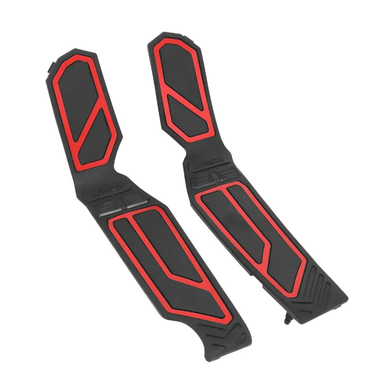 Protection marche-pied Avoc pour Honda 750 X-ADV 2017-2020 noir-rouge (paire)